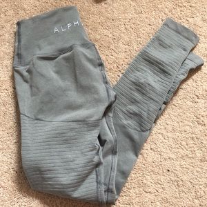 Alphalete light gray pant